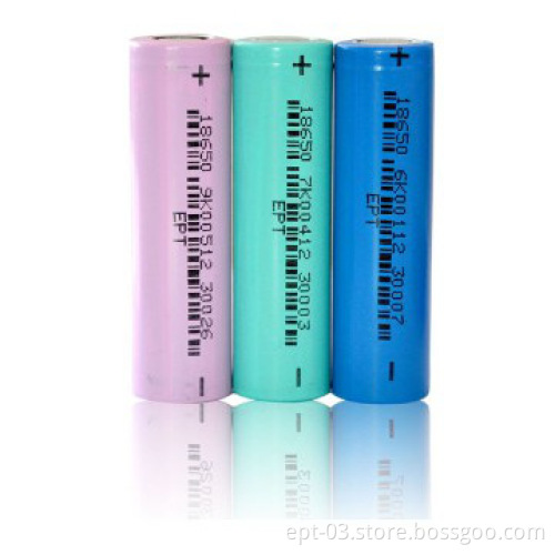 Li ion 3.7V 2200mAh 18650 rechargeable battery cell